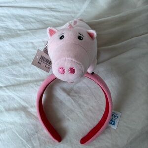 Pink Pig Headband for Kids
